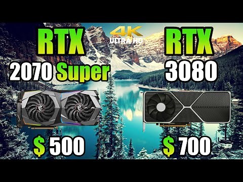 RTX 2070 Super vs RTX 3080 - Test in 11 Games - 4K