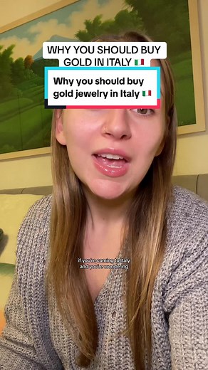 Reasons to Buy Gold Jewelry in Italy 🇮🇹