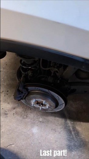 How to replace brake pads on Lexus RX350 AWD part 6 #shorts #howto #cars #lexus #brakes