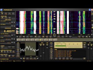 Numbers Station, English, Unknown ID, September 29, 2013, 2002 UTC, 6483 kHz, USB mode