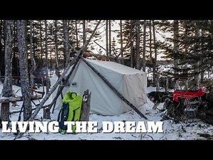 LIVING THE DREAM: Winter Camp and Fish