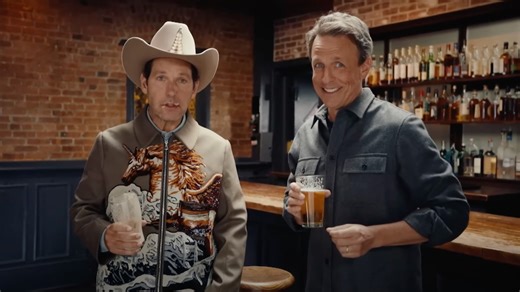 Paul Rudd and Seth Meyers go day drinking