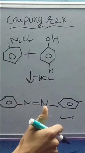 Coupling Reaction #chemistry