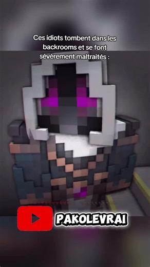 Toujours on finit dans des endroits chelous... #minecraft#backrooms #youtubeshorts#gaming