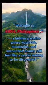 🇵🇭ABRA,Philippines-is full of underrated “hidden gems” that are still not overcrowded by tourists.