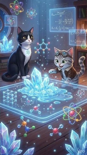 Why Does the Solid Trun into Liquid? ❄️💧 | Condensed Matter Cats