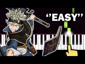 Black Colver OP 3 - Black Rover - Piano tutorial