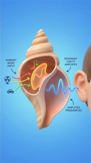 Why do seashells sound like the ocean?