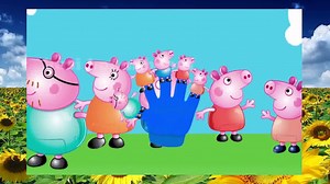 Peppa Pig Finger Family Nursery Rhymes - Rhymes For Children