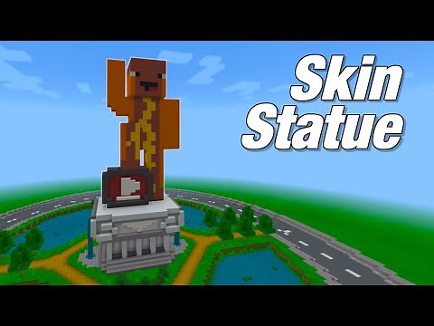 Skin Statue bauen in Minecraft (Xbox/PS4/PE/Bedrock)