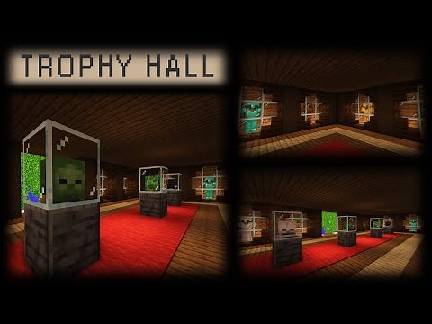 Minecraft Trophy Hall Build Idea: Showcase Your Achievements!