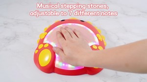 Rechargeable Stepping Stones for Kids, 5 Pack LED Light Up Balance Toys