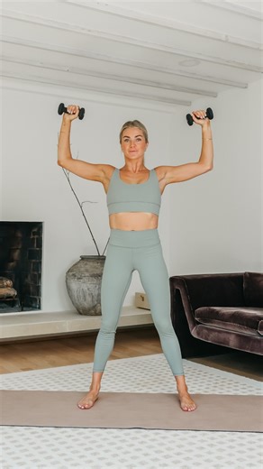 The Movement Club - At Home Workouts on Instagram: "10-minute arm workout for when you’re short on time but still want results 💪 No complicated moves, just effective exercises that target your arms from every angle. Add bangles or light dumbbells if you want an extra challenge, or use just your bodyweight - either way, you’ll feel it working. What type of workout do you want to see next? #athomeworkouts #quickworkout #armworkout #workoutplan #homeworkouts"