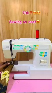 70k‼️ ELNita💙💙💙💙 Heavy duty Electric sewing machine sews all fabrics Satin Taffeta Ankara Lace Cotton Silk Linen Organza Flannel And many more Straight sewing Button hole Twin needle enabled Back stitch Adjustable stitch length Adjustable needle placement Zigzag stitches Twin needle enable Inner and outer weaving Button tacking Bobbin rewinding Dial stitch selector Embroidery | Doch sewing machine