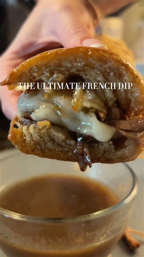 The Ultimate French Dip Sandwich Recipe | Homemade Au Jus #shorts