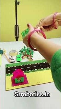 Automatic street light working model #experiment#electronic #science #robotics