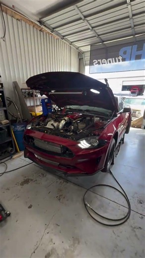 Twin HPT Turbos Wake Up This Mustang! 🔥