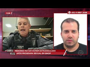 Minors strangle man to death after sex show in Sinop