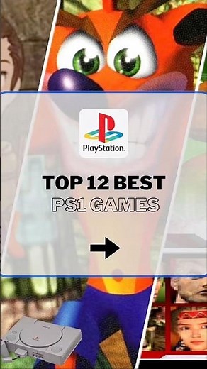 TOP 12 BEST PS1 GAMES OF ALL TIME