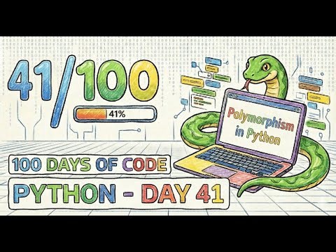 100 Days of Python – Day 41: Polymorphism & Method Overriding in Python