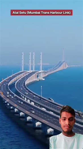 Mumbai Trans Harbour Link: India's Most Longest Sea Bridge In Mumbai | #mumbai #bridge #SeaBridge 🌉
