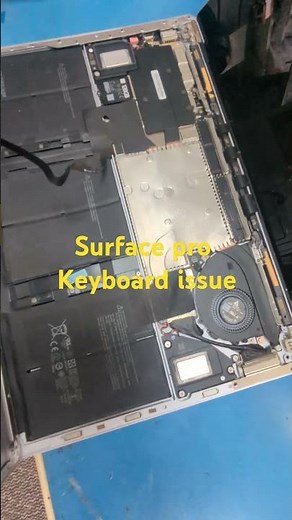 surface pro keyboard issue Fix #microsoft #surfacepro