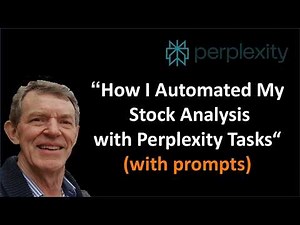 "How I Automated My Stock Analysis with Perplexity Tasks"