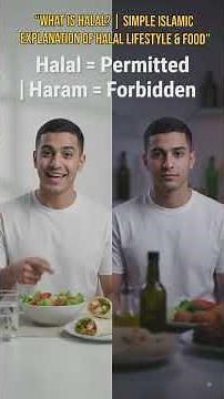 What Is Halal? | Simple Islamic Explanation of Halal Lifestyle & Food #islamicreminder