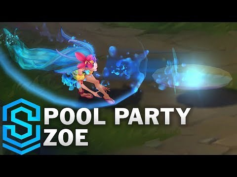 Pool Party Zoe Skin Spotlight - League of Legends