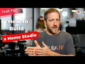 How to build a home studio for live streaming & video production.