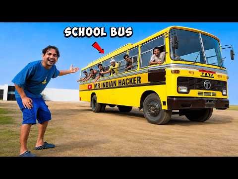 We Bought A School Bus...For Fun - स्कूल बस ही खरीद ली 🤯