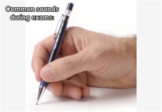 Common Exam Sounds & Relatable School Memes