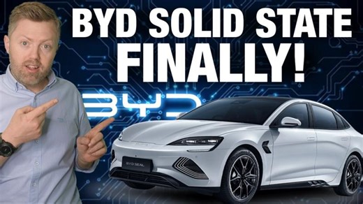 BYD Confirms Solid State EVs for 2027 — And a 10,000 Cycle Sodium Battery | Bill H.