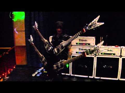 Michael Angelo Batio Quad Guitar!
