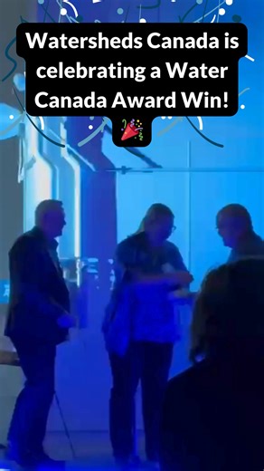 Watersheds Canada went home with a Water Canada Award for a Walleye Spawning Bed Restoration project undertaken in 2025! | Watersheds Canada