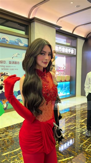 ควีน #emmatiglao is here in CHINA 🇨🇳 for the final night of MISS GRAND HONG KONG & MACAU 2026 🇲🇴🇭🇰 Suay mak mak mak mak mak 💯💯💯 #missgrandhongkong #missgrandmacau