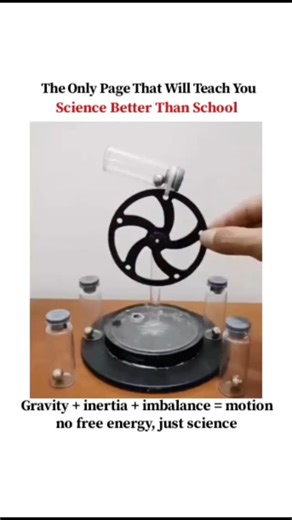 UNIVERSE | SCIENCE | TECHNOLOGY on Instagram: "Gravity + Inertia + Imbalance = Motion ⚙️ No free energy here—just pure physics doing what it always does. Gravity provides the driving force, inertia resists changes in motion, and imbalance creates movement. When these principles interact, motion emerges naturally, without breaking any laws of thermodynamics. Science doesn’t need shortcuts—it just needs understanding. 🚀 #PhysicsExplained #RealScience #NoFreeEnergy #ScienceReels #GravityInAction #