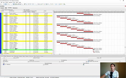 从零开始编制P6计划 05