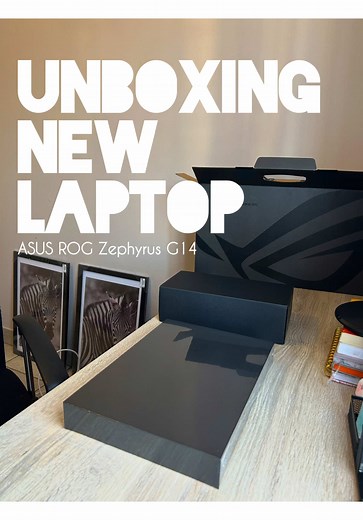 Unboxing the New ASUS Zephyrus G14 Laptop