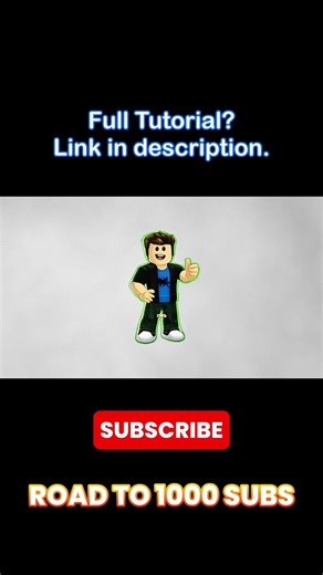 I made a full Roblox tutorial… #roblox #robloxdev #shorts