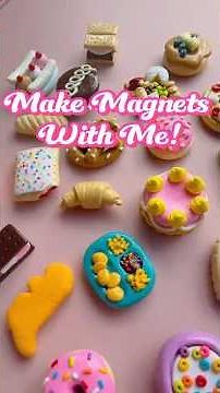 Let’s make some clay food magnets! #nostalgia #childhood #diy #clay #crafts #hobbies #storytime