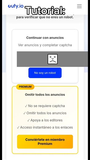 Tutorial de como descargar APK desde Cuty.io