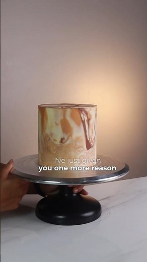 how to make a marble cake with butter cream