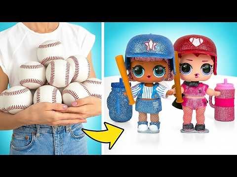 ⚾✨ All Star B.B.s L.O.L. Surprise ! | Jeu et Création avec les Poupées Baseball