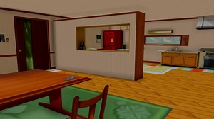 Living room kitchen bedroom - Download Free 3D model by Katydid (@Katydid.)