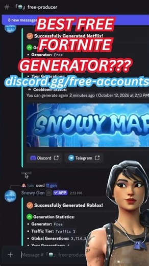 Free Fortnite accounts #free #fn #pullmethod