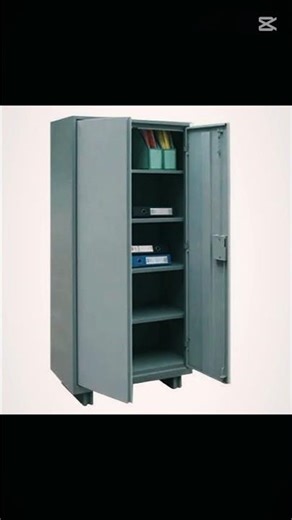 Office Steel Almirah | Lockable Metal Storage for Documents