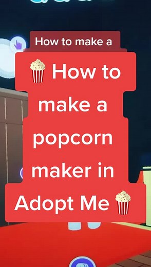 How to Make a Popcorn Maker in Adopt Me - DIY Guide