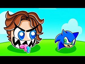 I BECAME THE BIGGEST BALL IN ROBLOX AND ATE MY FRIEND! 😋💥