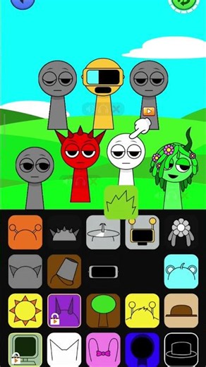 SPRUNKI Funny Music Adventure 🎵 Colorful Beats & Crazy Sounds #sprunki #incredibox #sprunkimusic